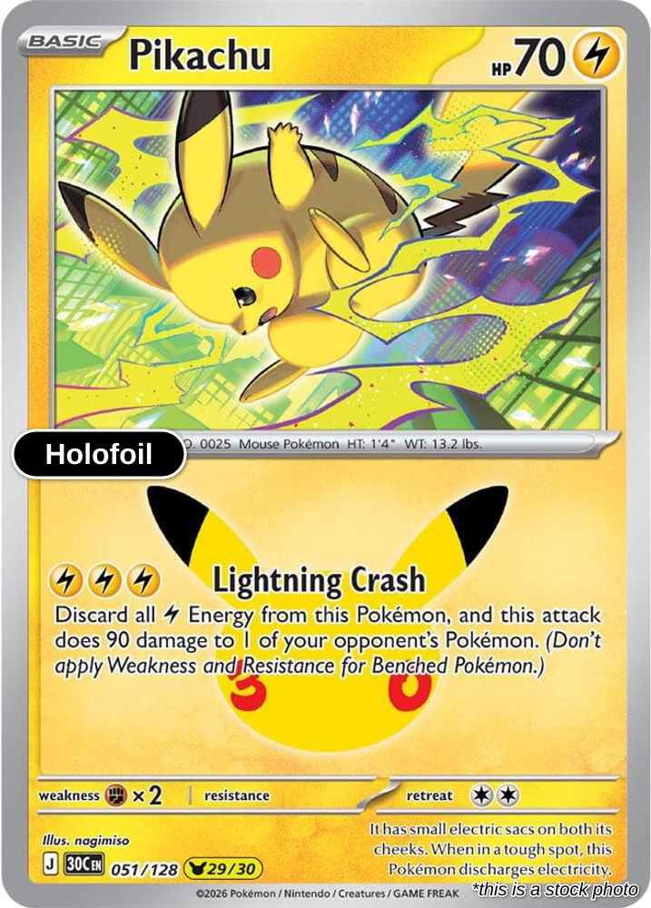 Pikachu - 051/128