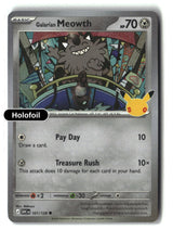 Galarian Meowth - 101/128