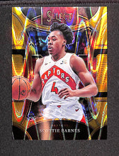 Load image into Gallery viewer, Scottie Barnes 2023-24 Select Basketball Gold Tectonic Prizms #347 1/10
