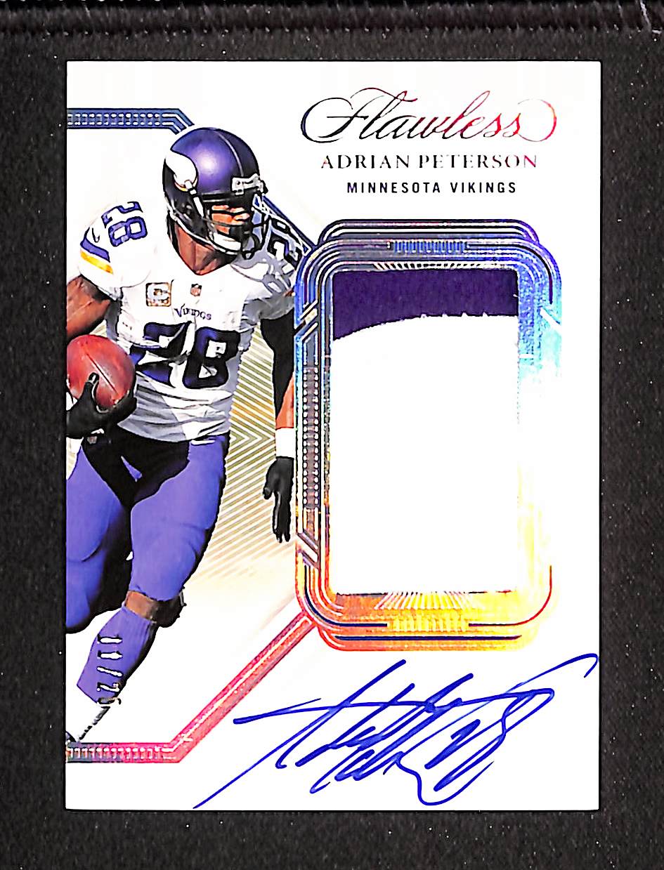 Adrian Peterson 2023 Flawless Patch Autographs #PA-APE /25