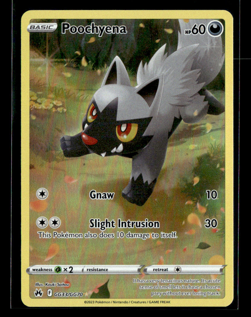 Poochyena Crown Zenith: Galarian Gallery #GG33/GG70