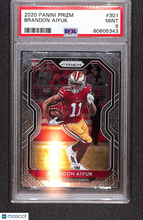 Load image into Gallery viewer, Brandon Aiyuk 2020 Panini Prizm #301 PSA 9
