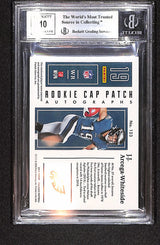 JJ Arcega-Whiteside HAT 2019 Panini Encased #123 /50 BGS 9