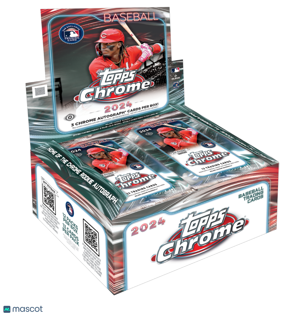 2024 Topps Chrome Baseball Jumbo HTA Box