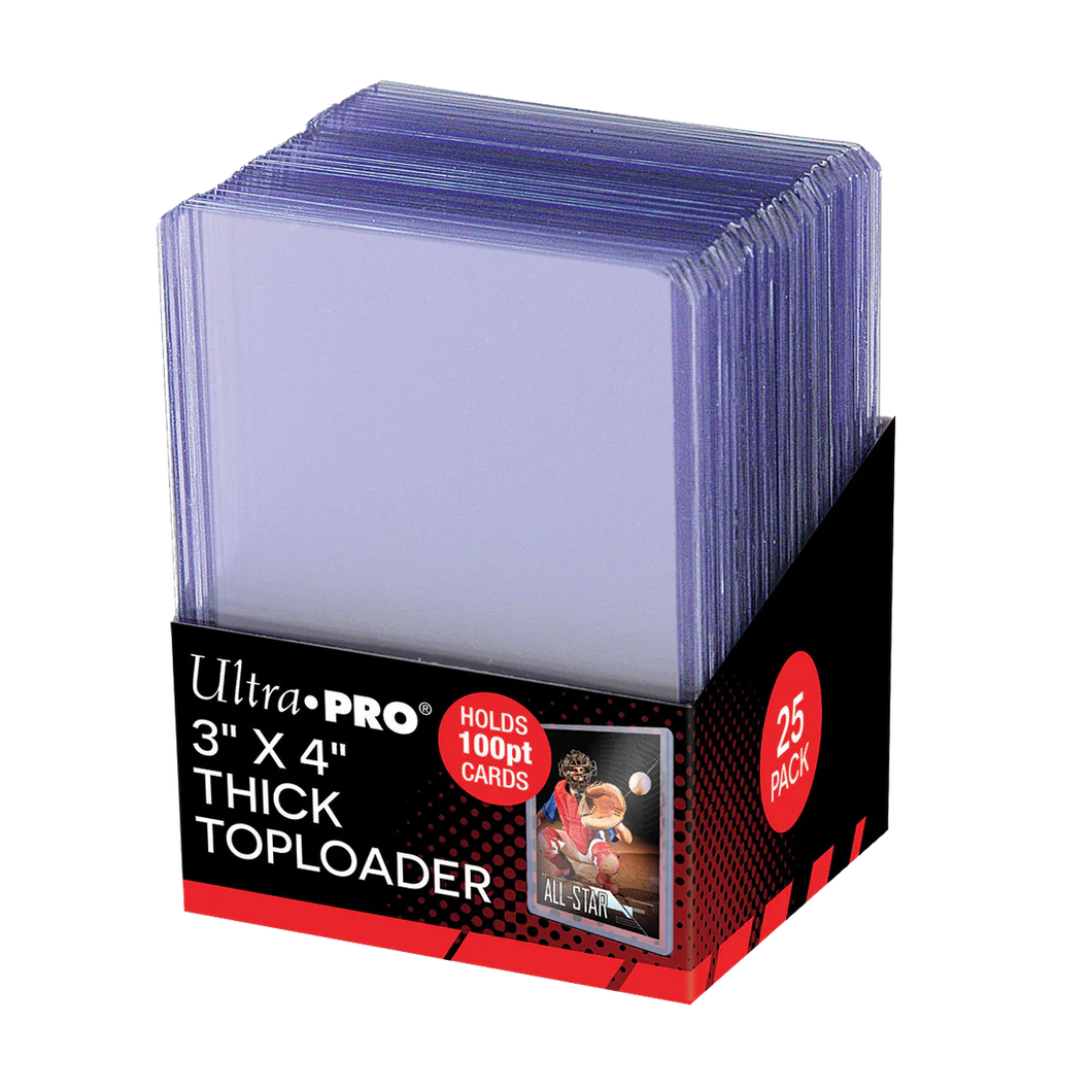 Ultra Pro: Toploader - 3X4 100 Point