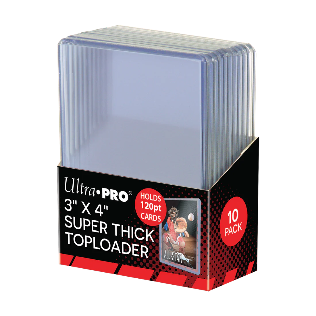 Ultra Pro: Toploader - 3X4 120 Point