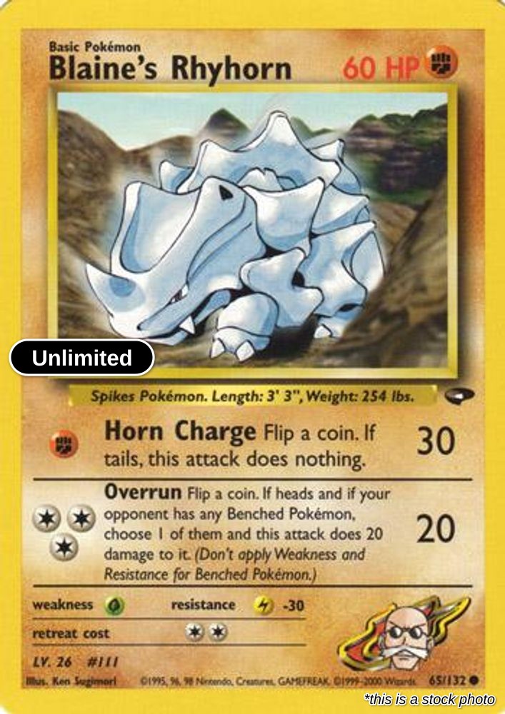 Blaine's Rhyhorn
