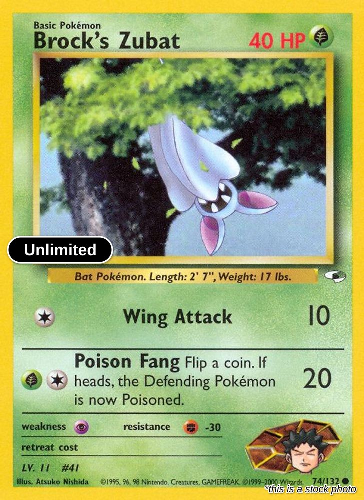 Brock's Zubat (74)