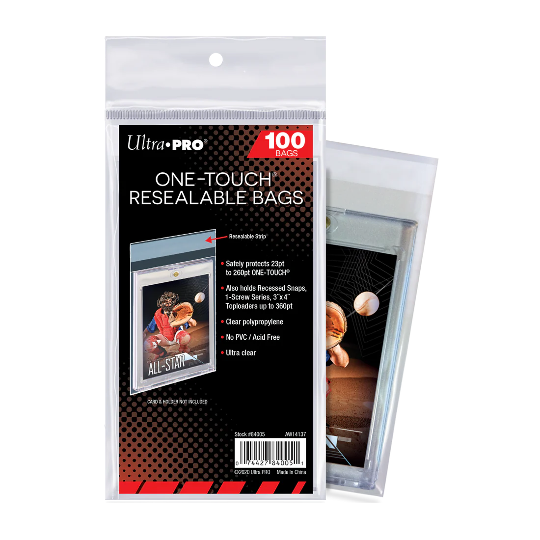 Ultra Pro: Resealable Bag - One-Touch Soft Sleeve