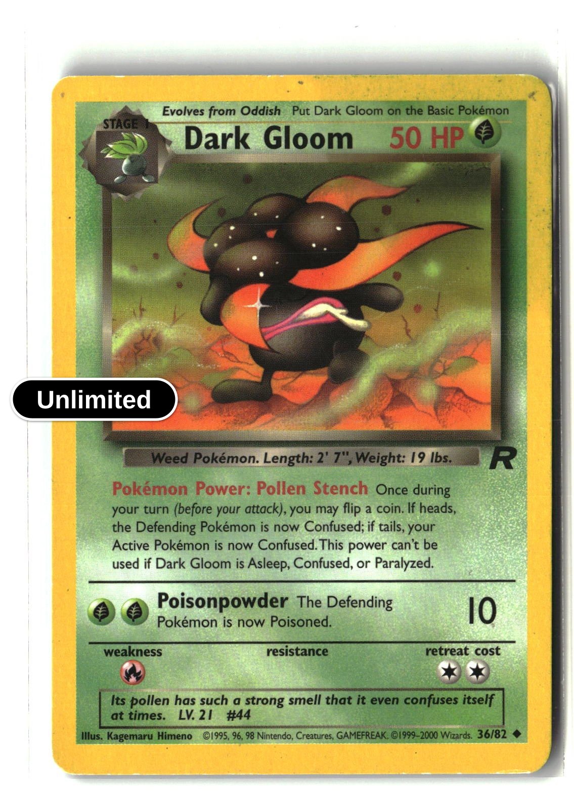 Dark Gloom - 36/82 - [TR - Team Rocket] - Unlimited