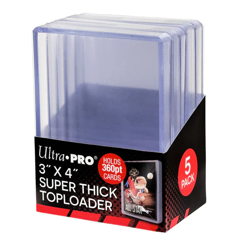 Ultra Pro: Toploader - 3X4 360 Point