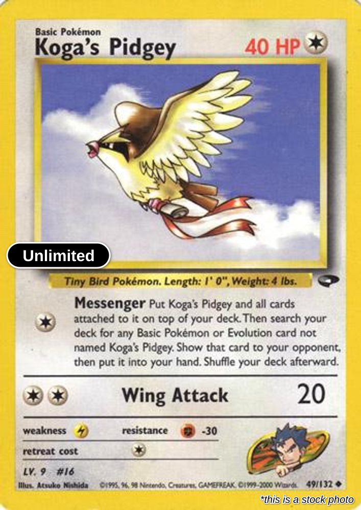 Koga's Pidgey (49)