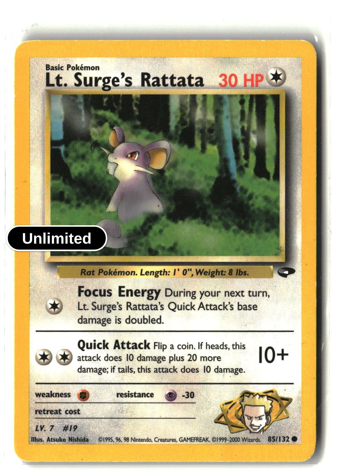 Lt. Surge's Rattata