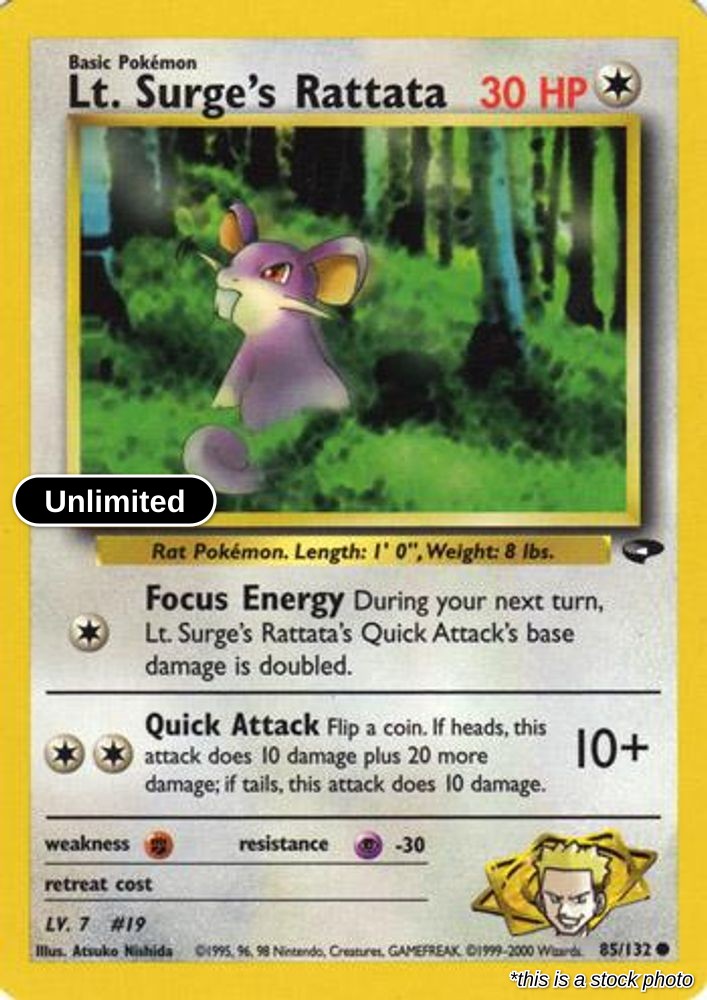 Lt. Surge's Rattata