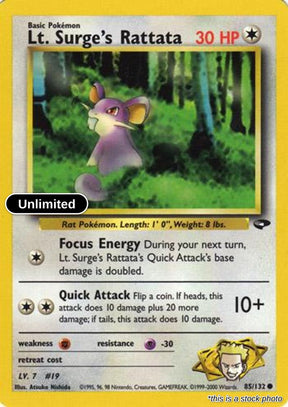 Lt. Surge's Rattata