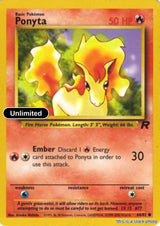 Ponyta - 64/82 - [TR - Team Rocket] - Unlimited
