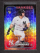 Load image into Gallery viewer, Jasson Dominguez 2024 Topps Series 1 Easter Eggs Parallel #60
