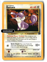 Rattata - 66/82 - [TR - Team Rocket] - Unlimited