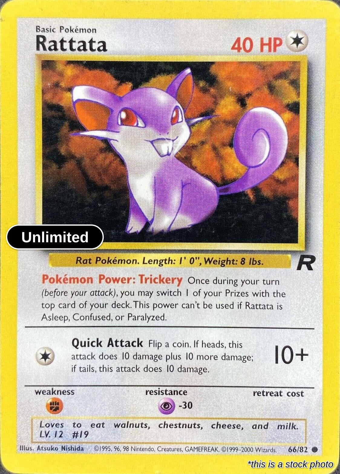 Rattata - 66/82 - [TR - Team Rocket] - Unlimited