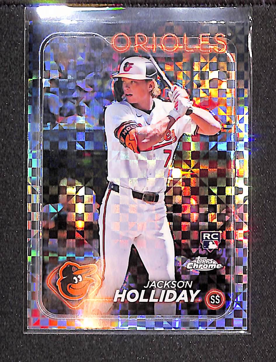 Jackson Holliday 2024 Topps Chrome Xfractor #88