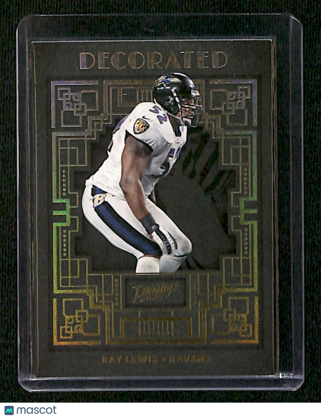 Ray Lewis 2022 Panini Prestige Decorated SP #DE-21