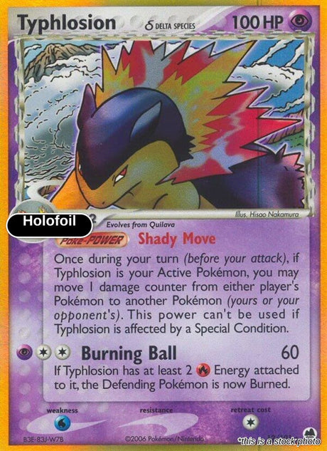 Typhlosion (Delta Species)