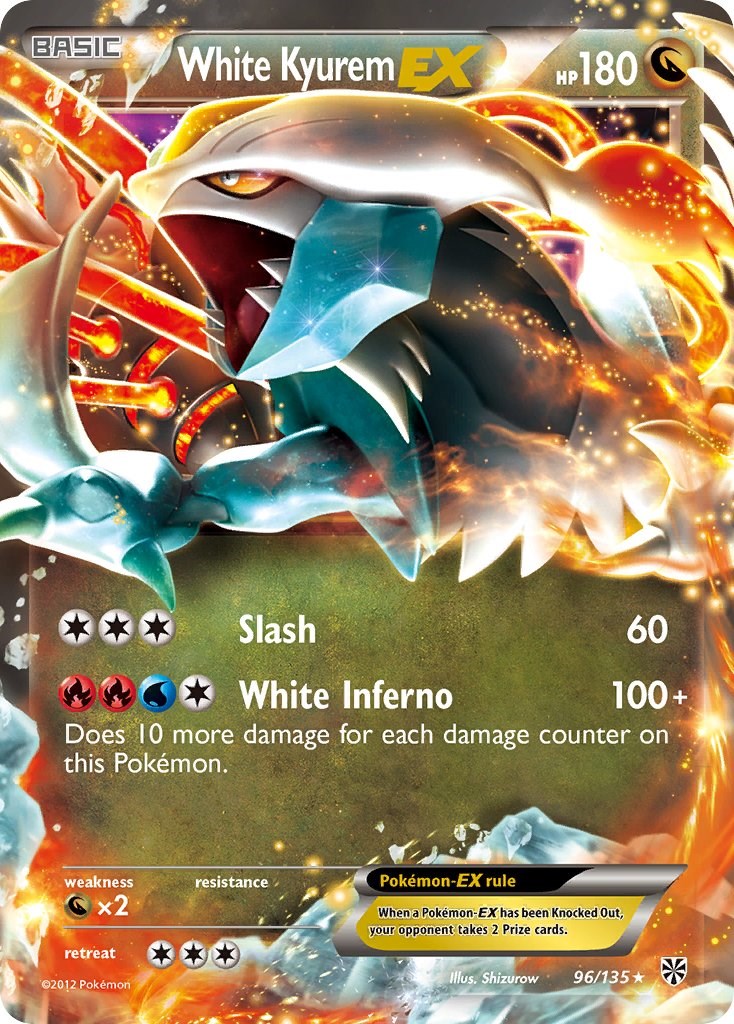White Kyurem EX [PLS - 96/135]
