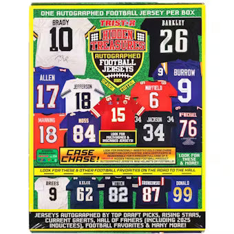 2025 Tristar Hidden Treasures Autographed Football Jerseys Season Edition Box