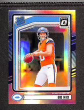 Load image into Gallery viewer, Bo Nix 2024 Panini Donruss Silver Prizm #369 Rated Rookie
