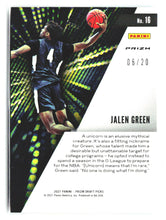 Load image into Gallery viewer, Jalen Green 2021 Prizm Draft Picks Pink Disco /20 #16
