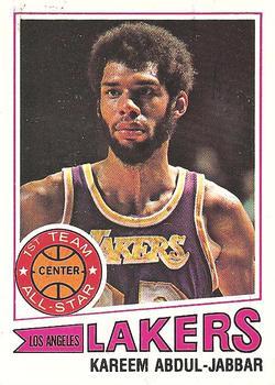 Kareem Abdul-Jabbar 1977-78 Topps #1 PSA 8
