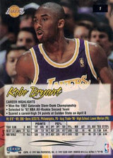 Kobe Bryant 1997-98 Ultra #1 PSA 9
