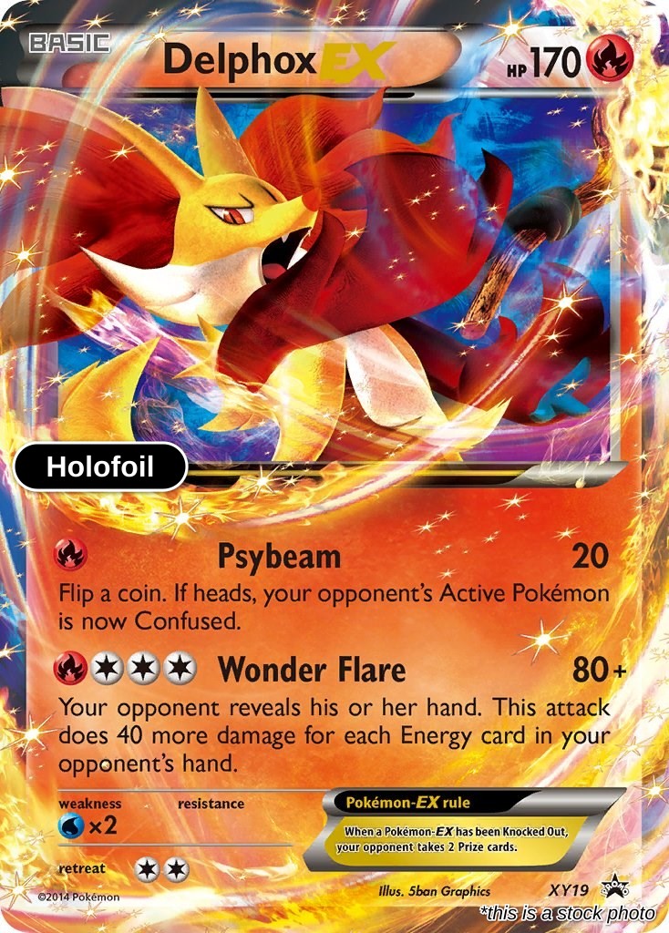 Delphox EX - XY19