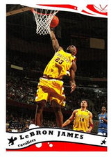 LeBron James 2005-06 Topps #200 PSA 8