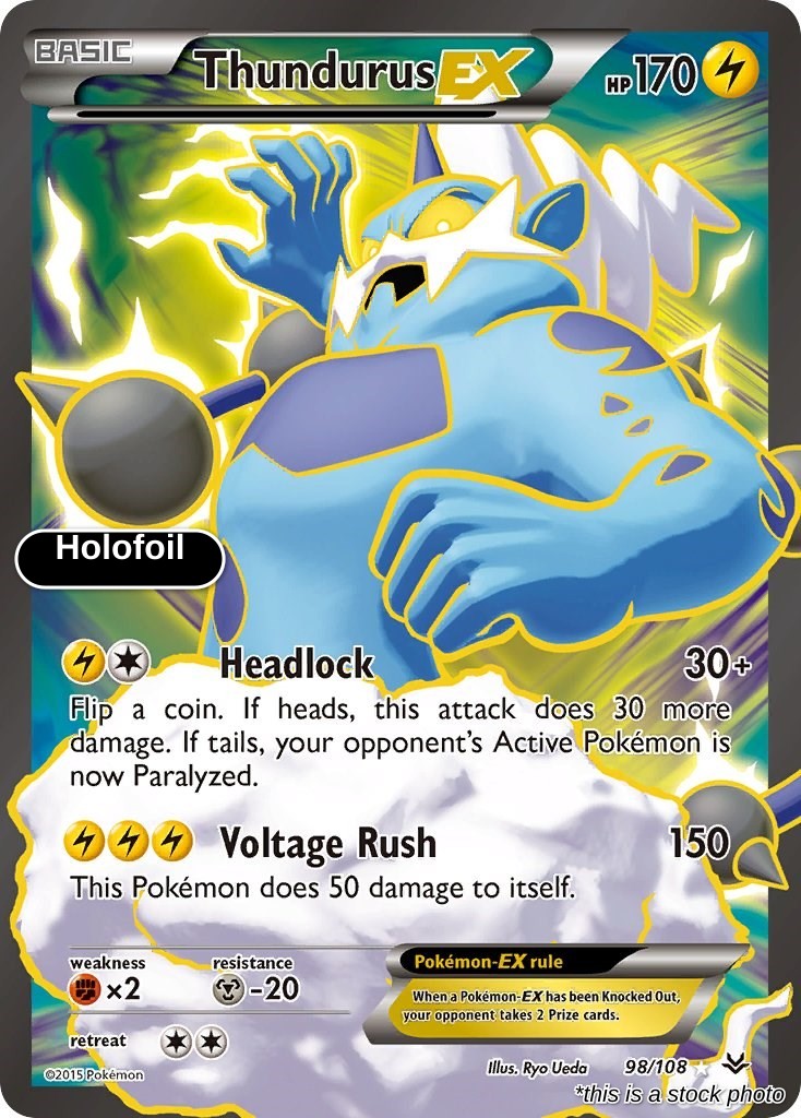 Thundurus EX (98 Full Art)