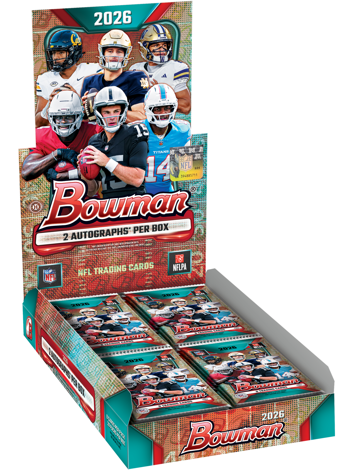 2026 Bowman Football Hobby Box