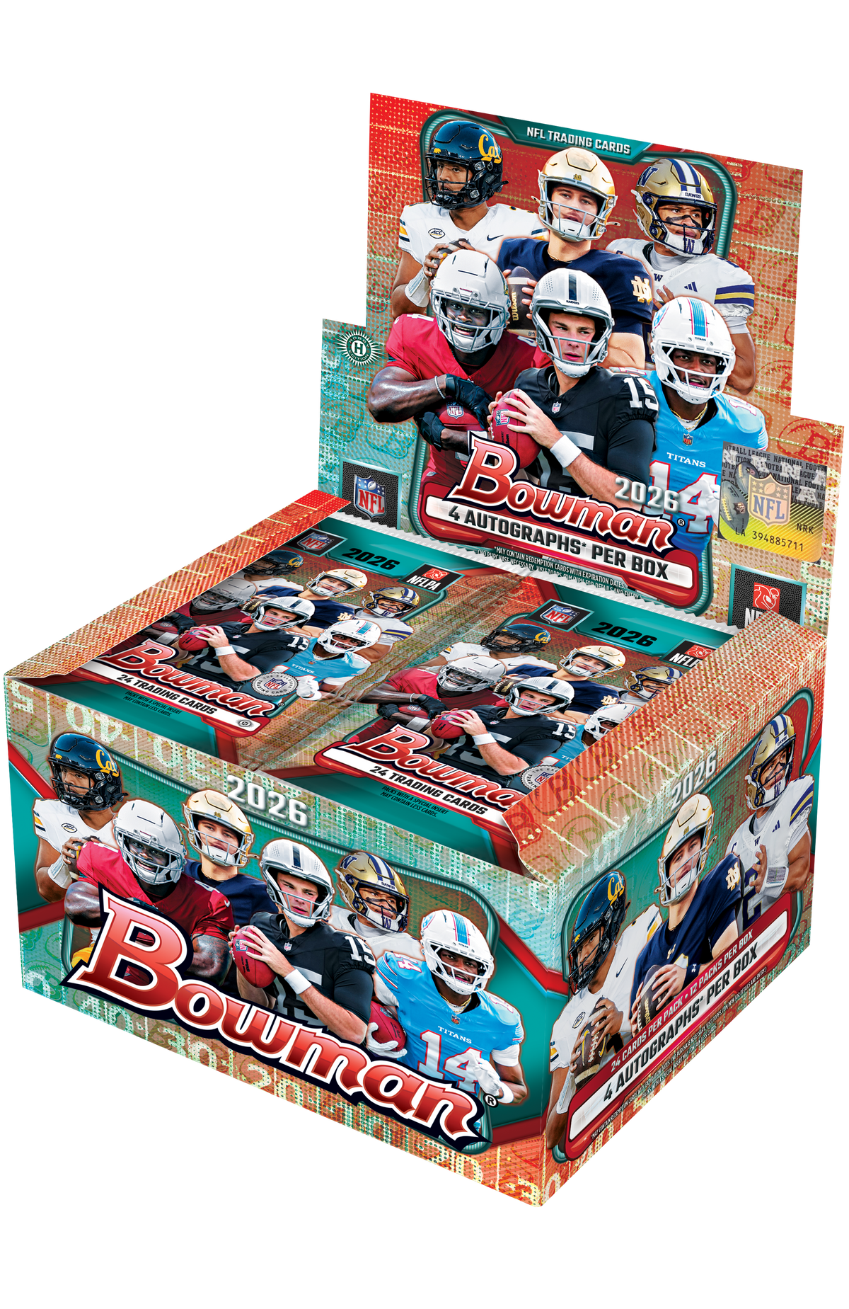 2026 Bowman Football Hobby Jumbo Box