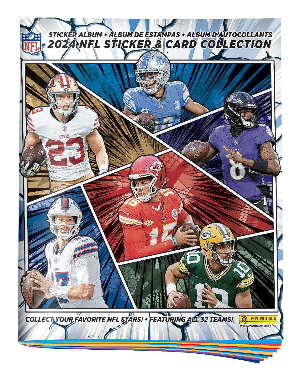 2024 NFL Sticker Collection Album and Packs