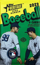 Load image into Gallery viewer, 2022 Topps Heritage High Number Baseball Hobby Pack
