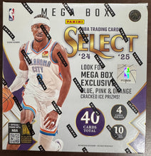 Load image into Gallery viewer, 2024-25 Panini Select Basketball Mega Box(Cracked Ice)
