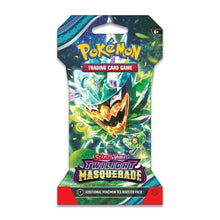 Load image into Gallery viewer, Pokemon TCG: Scarlet and Violet Twilight Masquerade Sleeved Booster Pack
