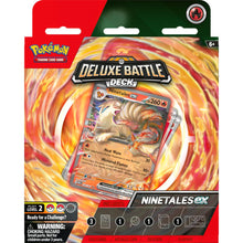 Load image into Gallery viewer, Pokemon Ninetales or Zapdos ex Deluxe Battle Deck
