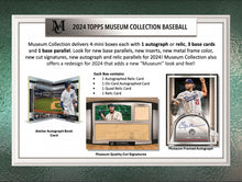 Load image into Gallery viewer, 2024 Topps Museum Collection Baseball Hobby Box
