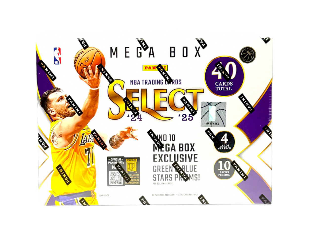 2024-25 Panini Select Basketball Hobby Mega Box
