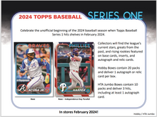 Load image into Gallery viewer, 2024 Topps Series 1 Baseball Hobby Pack
