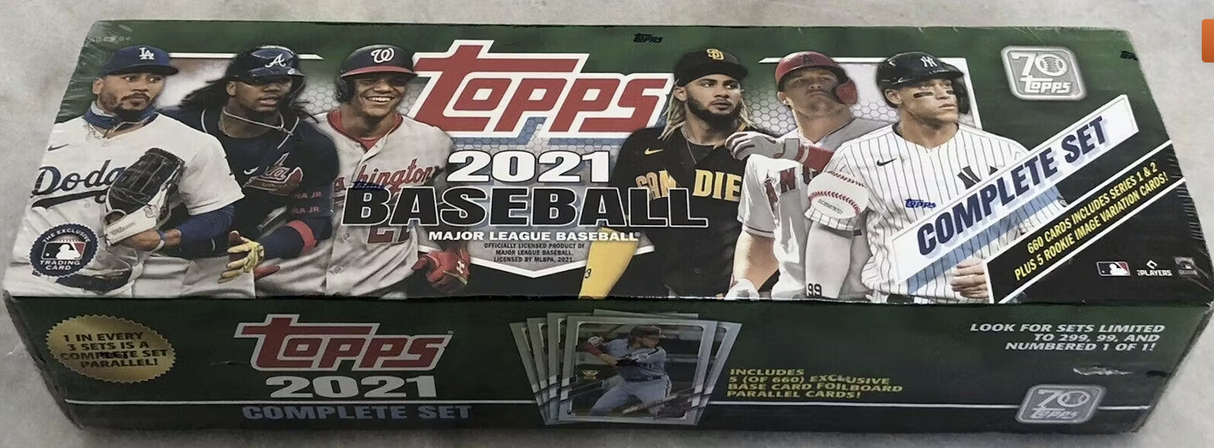 2021 Topps Factory Set Baseball (Box) (Green)