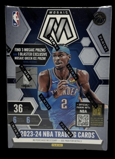 2023-24 Panini Mosaic Basketball Hobby Blaster 20-Box Case (Green Ice Prizms!)