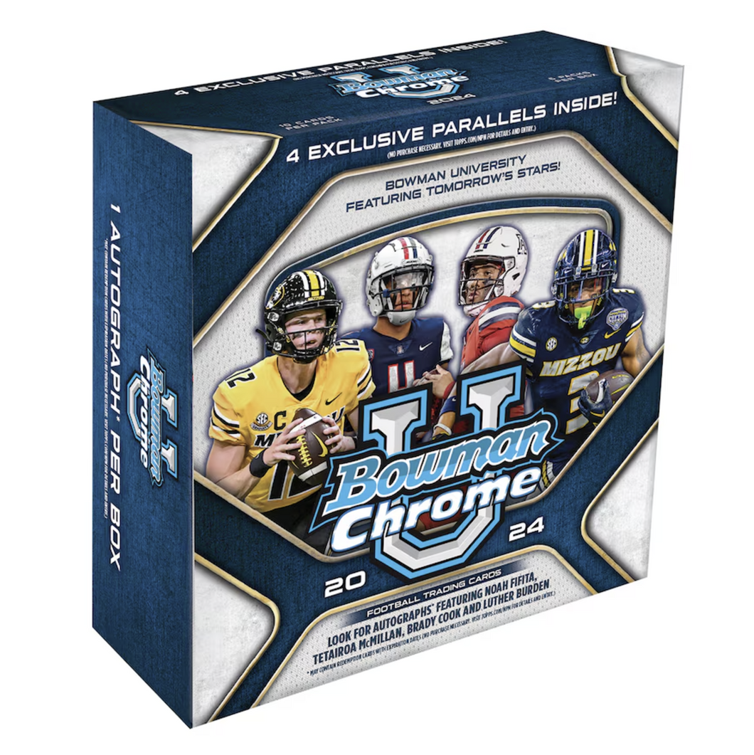 2024 Bowman Chrome University Football Monster Box