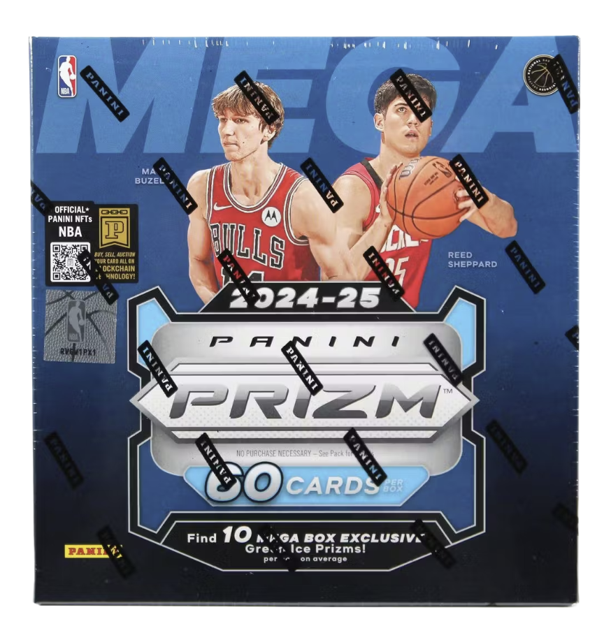 2024-25 Panini Prizm Basketball Hobby Mega Box (Green Ice Prizms)