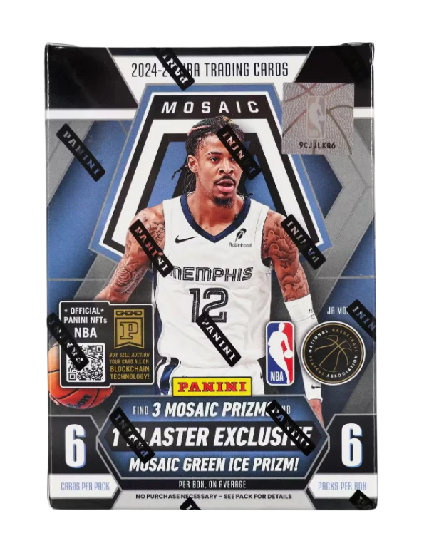 2024-25 Panini Mosaic Basketball Hobby Blaster Box (Green Ice Prizm)